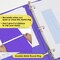 BAZIC 1/2" 3-Ring View Binder w/ 2-Pockets (11 Color Available)